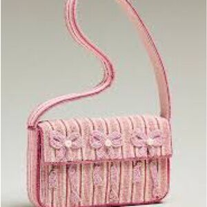 ISO!!! Anthropologie Pink Shoulder Bag with Bow Accents
(NOT FOR SALE!)